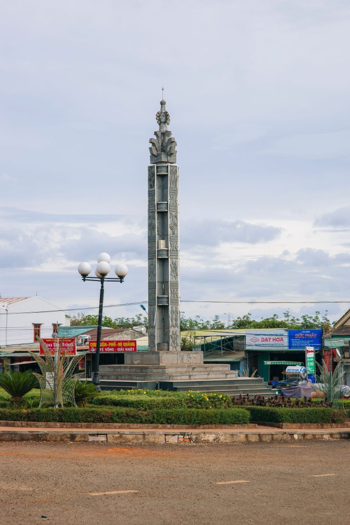 Victory Monument square in Buon Ma Thuot